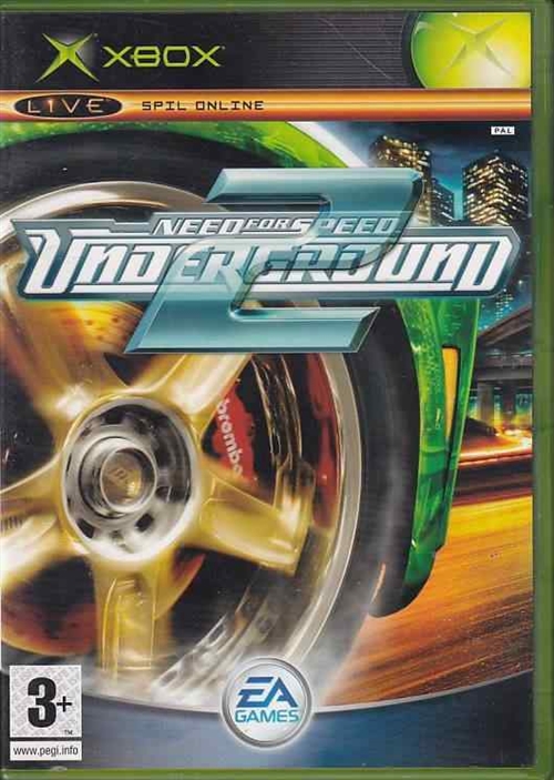 Need for Speed Underground 2 - XBOX (B Grade) (Genbrug)
